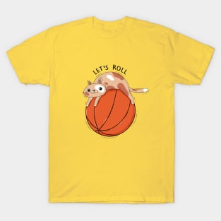 Cat and basketball T-Shirt